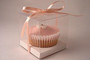 Clear Cupcake Box - Single