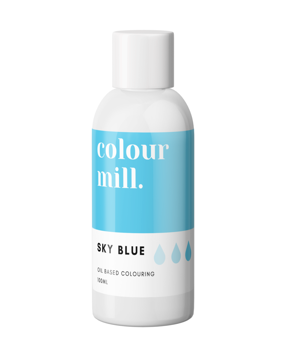 100ml Colour Mill Oil Based Colour - Sky Blue