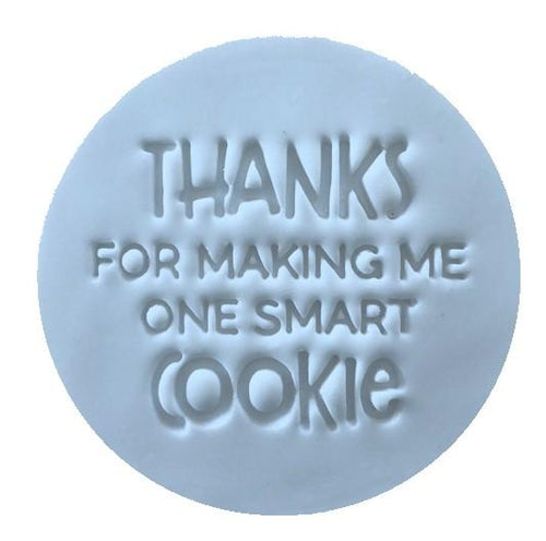 Little Biskut Embosser - Thanks for making me one smart cookie