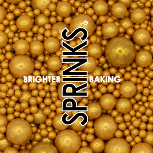 65g Sprinks Sprinkle Mix - Bubble Bubble Gold.