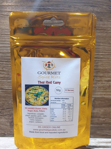 Gourmet Spice Kit - Thai Red Curry 50g