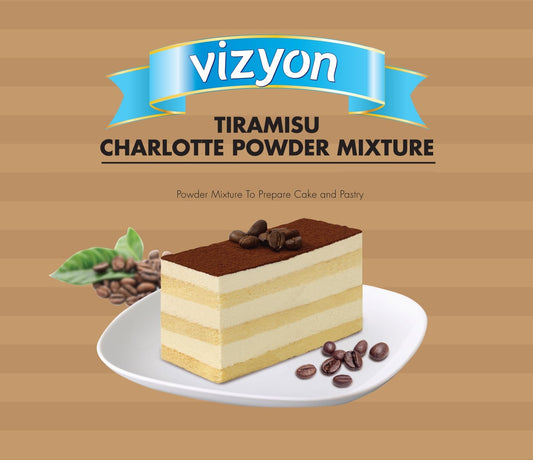 Vizyon Charlotte Mousse Power Mixture - Tiramisu 200g