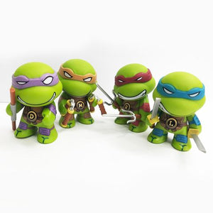 4PC Ninja Turtles Figurine Set