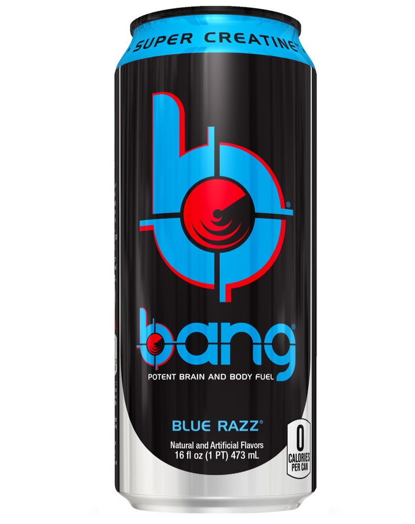 Bang Energy Drink - Blue Razz, energy drink