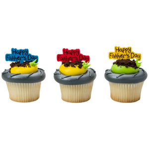 10pk Fathers Day Cupcake Toppers